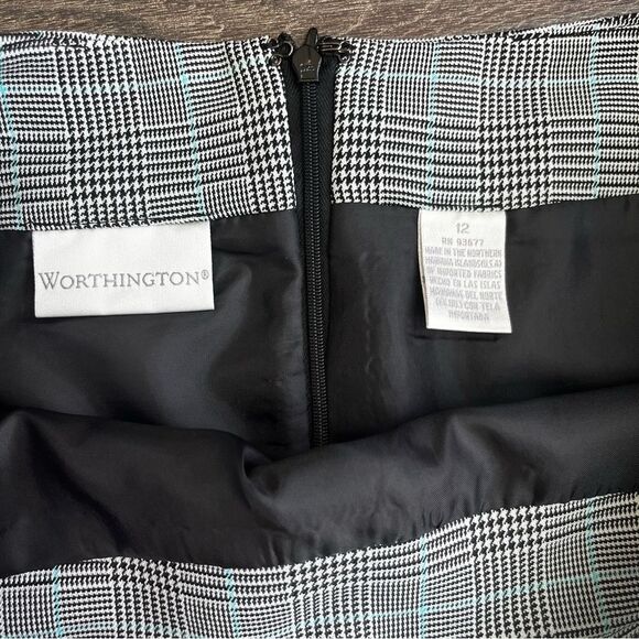 Worthington Pencil Skirt Size 12 Women’s Grey - Picture 3 of 11